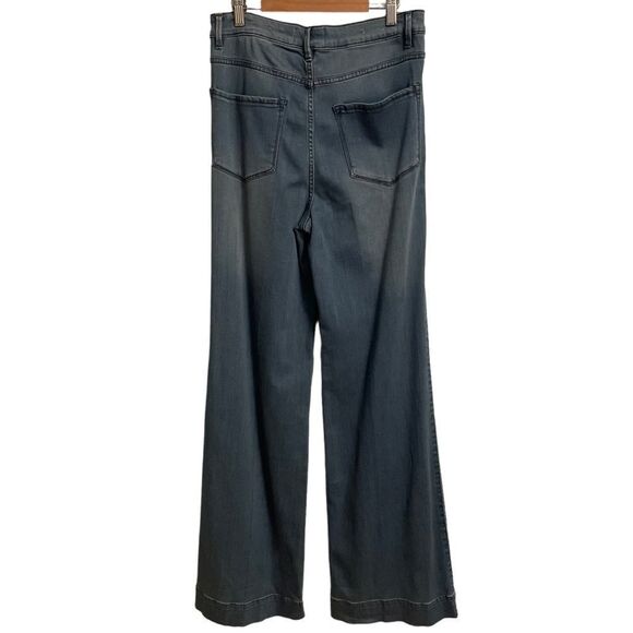 RACHEL Rachel Roy | Dirty Dancing High-Rise Button-Up Flare Jeans Size 29 NWT - Picture 6 of 9